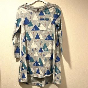 Yea Collection Snow Yeti Long Sleeve Dress, Size 6